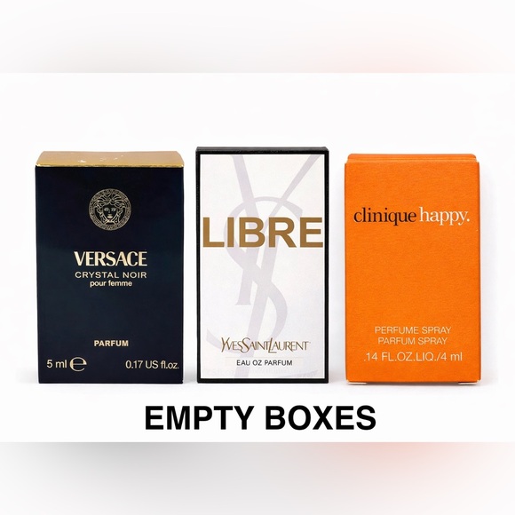 Dior, Versace, Gucci, YSL, Yara, Viktor & Rolf, D & G, Clinique, Ect Empty Boxes - Picture 2 of 3